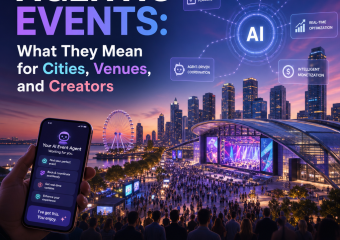 Illustration of Agentic Events: What They Mean for Cities, Venues, and Creators