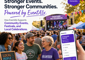 Community members enjoying a local festival, showing Event (Incomplete: max_output_tokens)