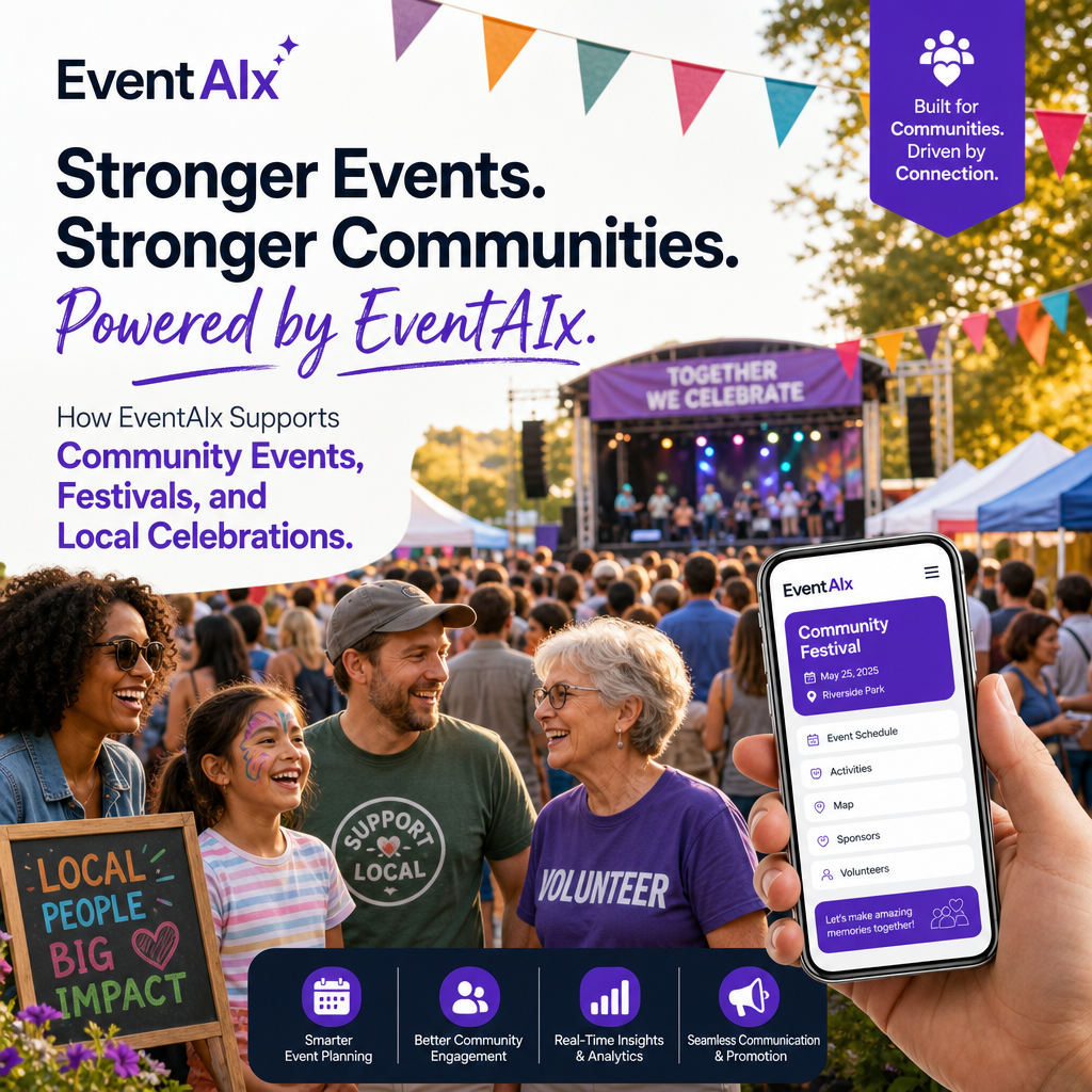 Community members enjoying a local festival, showing Event (Incomplete: max_output_tokens)